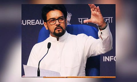 Broadcasting Minister Anurag Thakur 