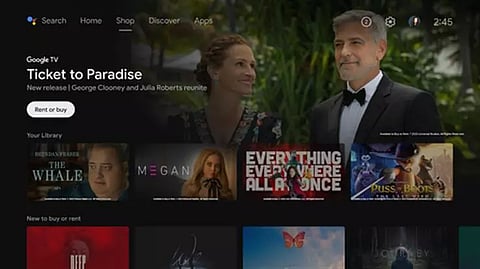 Google introduces Shop tab on Android TV