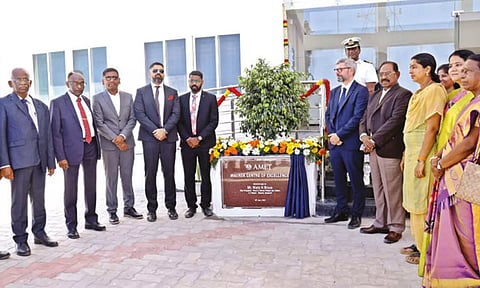 Massive Knowledge Park opened at AMET University at Thenpattinam