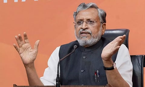 BJP Rajya Sabha MP Sushil Modi