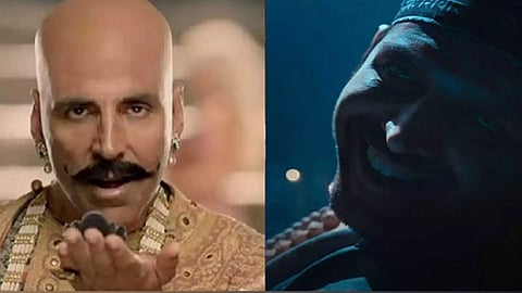 Still from Akshay Kumar's 'Housefull 4' and Kartik Aaryan's 'Bhool Bhulaiyaa 2' (Photo: Twitter)