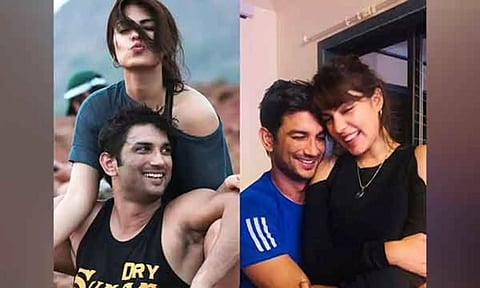  Sushant Singh Rajput and Rhea Chakraborty