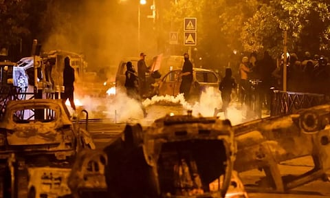 Riots in France (PHOTO: ANI)