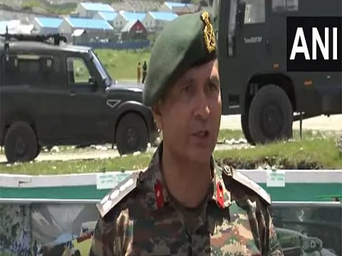 Brigadier Atul Rajput of 3 Sector RR (PHOTO: ANI)