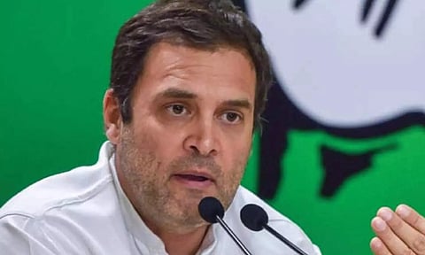 Congress leader Rahul Gandhi 