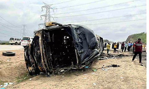 Visual from the spot