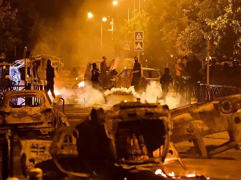 Riots in France (Photo: ANI)