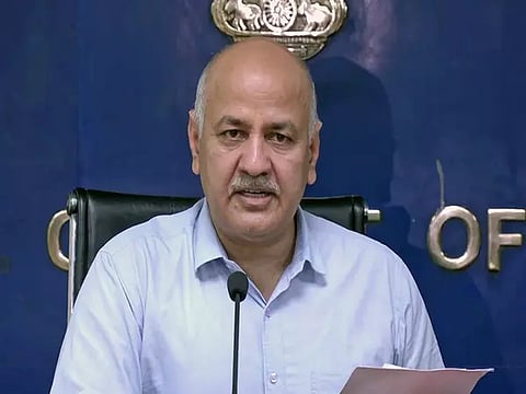 Former Delhi Deputy Chief Minister Manish Sisodia (Photo credit: ANI)