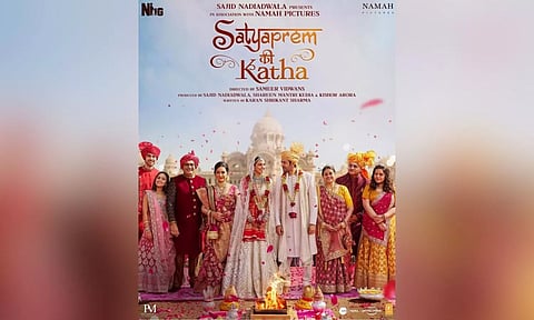 Poster of Satyaprem Ki Katha (Photo: ANI)