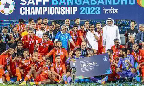 Team India (Photo: ANI)