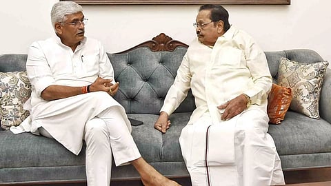 Gajendra Singh Shekhawat and Duraimurugan (Twitter)