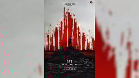 Dhanush's 'D50' (Twitter/@dhanushkraja)