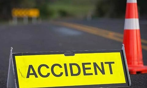 Father suffers fatal heart attack after son dies due to road accident