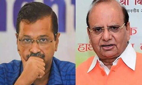 Arvind Kejriwal and vinai kumar saxena