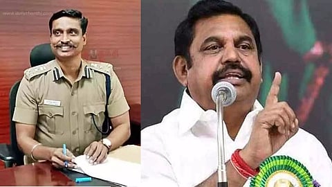 DIG Vijayakumar; Edappadi K Palaniswami