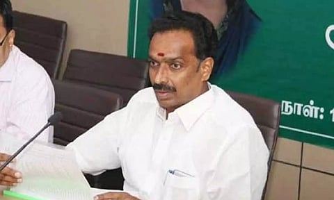 Former AIADMK minister M R Vijayabaskar