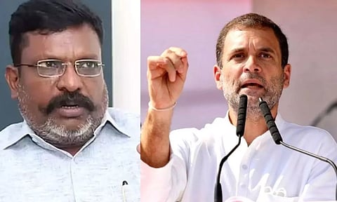 Thirumavalavan; Rahul Gandhi