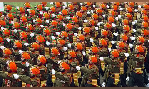 Sikh Regiment of Indian Army (Photo: ANI)