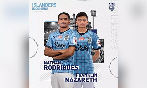 Nathan Rodrigues and Franklin Nazareth (Photo: Twitter)