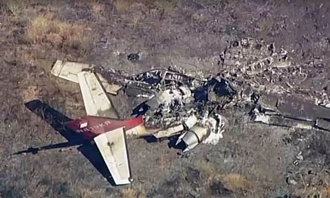 Six dead in private jet crash outside Los Angeles
