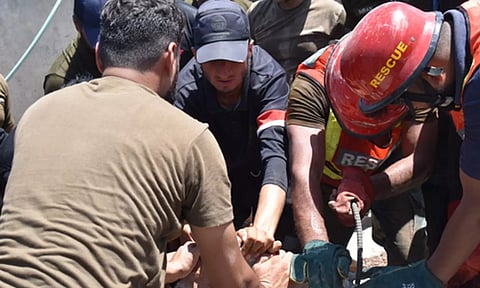 Visual from the spot