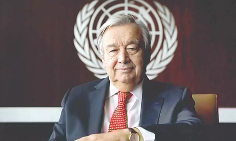 UN Secretary-General Antonio Guterres 