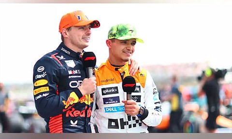 Max Verstappen and Lando Norris (PHOTO: ANI)