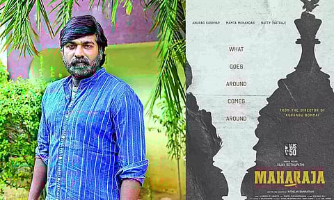 Vijay Sethupathi; 'Maharaja' movie poster