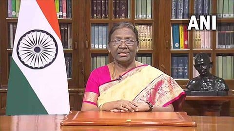 President Droupadi Murmu (Photo: ANI)