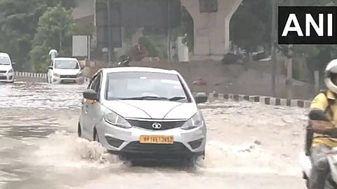 Visuals from Civil Lines area, Delhi (Photo/ANI)