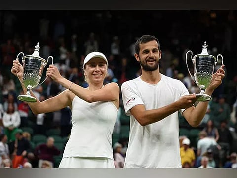 Lyudmyla Kichenok and Mate Pavic (picture credit:ANI)