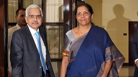 Union Finance Minister Nirmala Sitharaman and Reserve Bank of India (RBI) Governor Shaktikanta Das