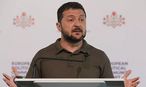 President Volodymyr Zelensky (Reuters)