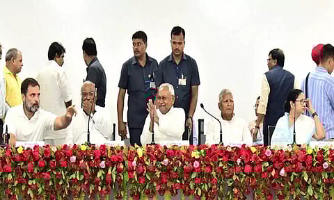 Joint meeting of Opposition parties in Patna on June 23. (ANI)