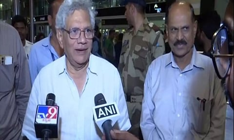 Sitaram Yechury General Secretary (PHOTO: ANI)