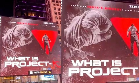 Prabhas, Deepika’s ‘Project K’ poster lights up Times Square in NYC