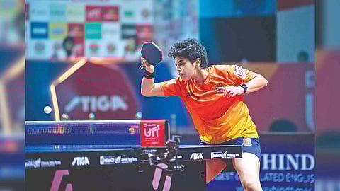 Archana Kamath of Puneri Paltan in action