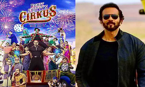 Poster of 'Cirkus'; Rohit Shetty (PTI)