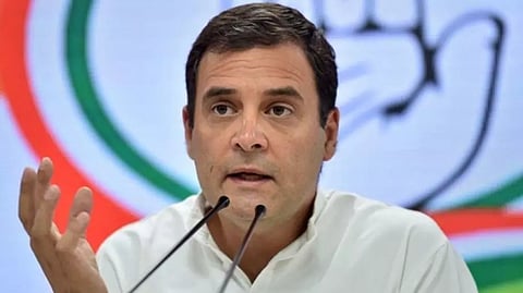 Congress leader Rahul Gandhi