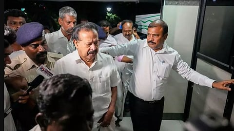 Enforcement Directorate officials take Tamil Nadu Higher Education Minister K. Ponmudy for enquiry