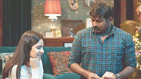 Still of Vijay Sethupathi and Katrina Kaif from Merry Christmas