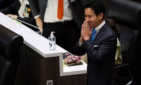 Pita Limjaroenrat (PHOTO: REUTERS)