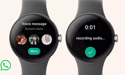 Meta rolls out WhatsApp on Wear OS smartwatches