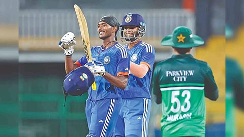 Sai Sudharsan remained unbeaten on 104