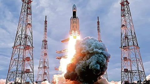 Chandrayaan-3 was launched from the Satish Dhawan Space Centre in Sriharikota on Friday, on board the LVM-3 rocket