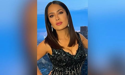 Hollywood star Salma Hayek.