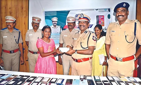 District police has recovered 162 stolen mobile phones, valued at Rs 35 lakh