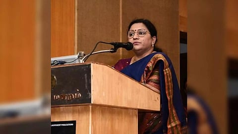 Rajya Sabha MP Kanimozhi NVN Somu (Photo: Twitter)