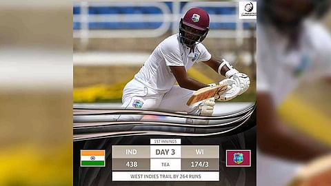 West Indies in action (Photo- ICC Twitter)