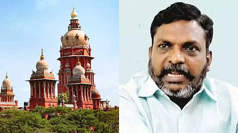 VCK president Thol Thirumavalavan
